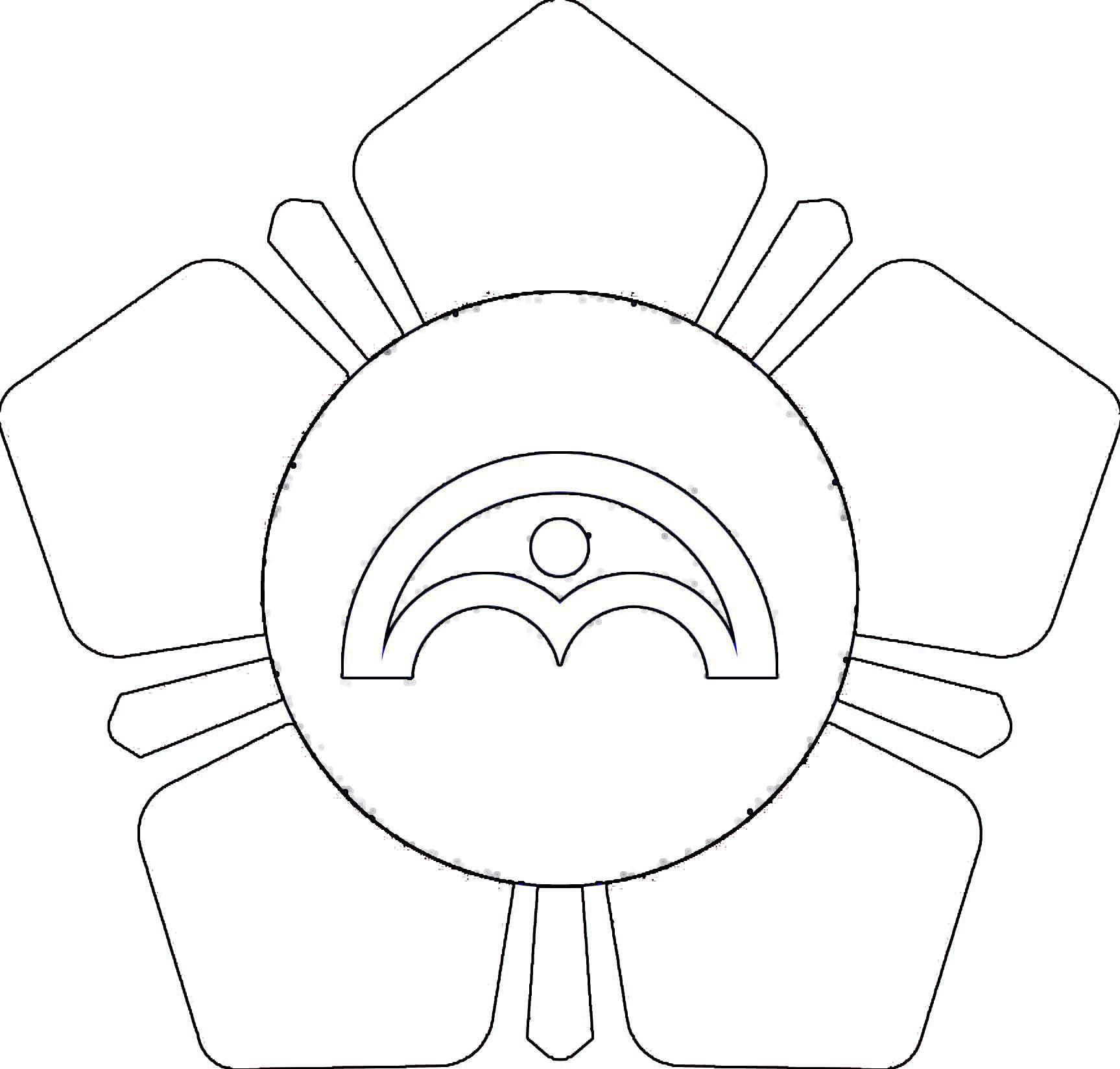 圖書館館徽-線條